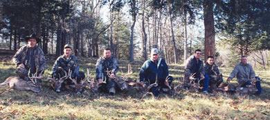 Whitetail Hunters at High Adventure Ranch