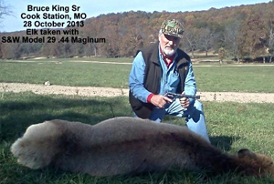 Elk Taken with Magnum