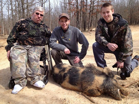 Wheelchair Hunt at High Adventure Ranch