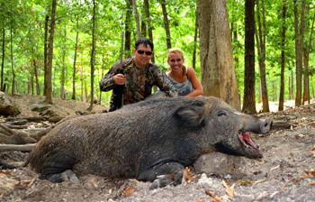 Trophy Boar Hunting at High Adventure Ranch
