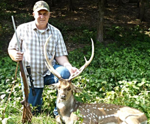 Axis Buck Hunting at High Adventure Ranch