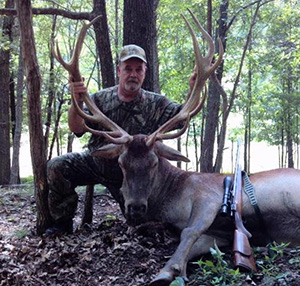 Red Stag Hunting in Missouri Ranch